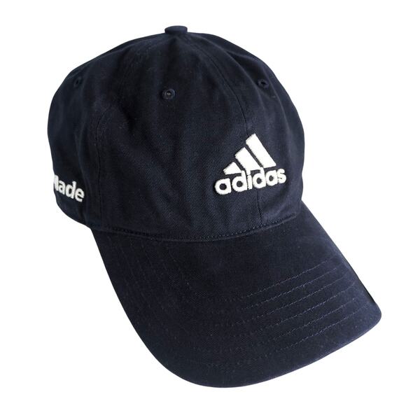 NWT Adidas Navy Blue TaylorMade Embroidered Baseball Hat Ball Cap Adult OS Golf - Picture 1 of 7